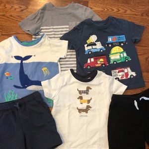 bundle shorts and shirts boden hanna Andersson